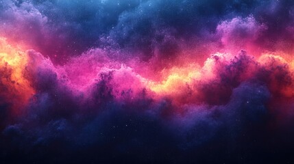 Dark Background with Grainy Gradient in Purple, Pink, and Blue Hues