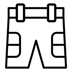 Vector Design Shorts Icon Style
