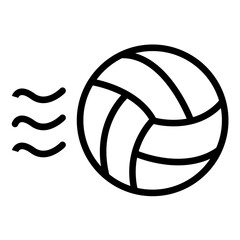 Vector Design Volleyball Icon Style
