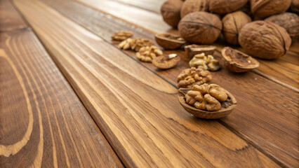 Walnut wood texture. Super long walnut planks texture background.Texture element,cooking, copy, craft, empty, hand-made