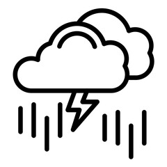 Vector Design Storm Icon Style