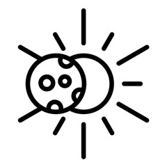 Vector Design Eclipse Icon Style