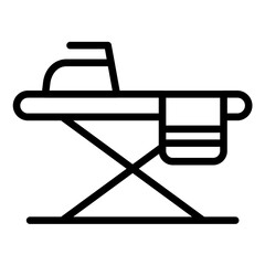 Vector Design Iron Table Icon Style