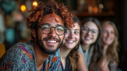 In the meeting, business partners deliberate on documents and brainstorm ideas