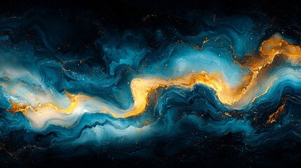 High-quality wallpaper featuring glacial rivers from an aerial perspective