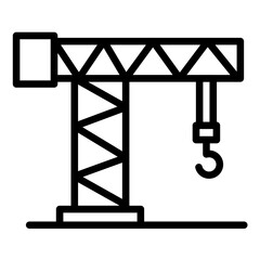 Vector Design Crane Icon Style
