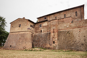 Sorrivoli, Roncofreddo. Forli Cesena, Emilia Romagna, Italy: the medieval castle of the picturesque ancient village