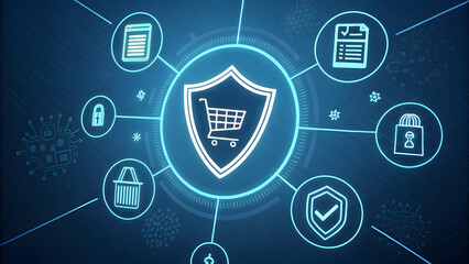 Digital Security in E-commerce with Icons and Protection Concepts