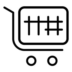 Vector Design Shopping Cart Icon Style