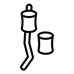 Vector Design Marshmallow Icon Style