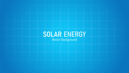 Solar energy panels for clean electricity. Concept of alternative green energy and eco-friendly. Vector illustration background design for template and banner.