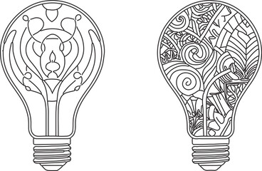  light bulb designs showcasing creativity and artistic flair