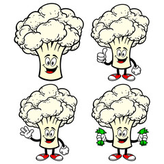 Cauliflower Character Set 02