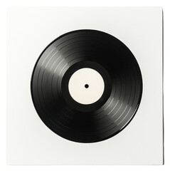 Obraz premium PNG Record album white background electronics technology.