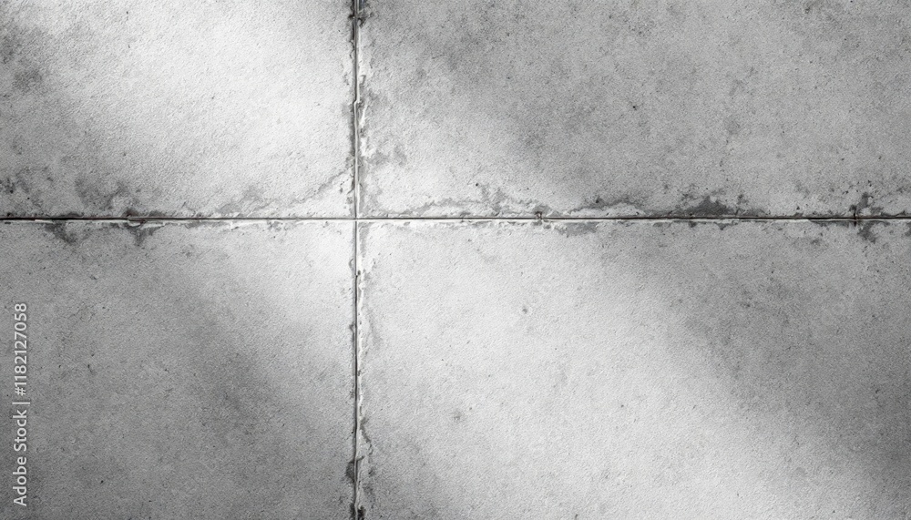 Aufkleber textured concrete floor with light and shadow patterns