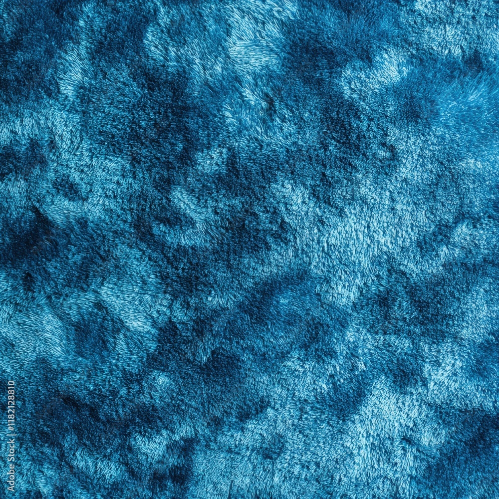 Poster textured velvet fabric background in deep blue color for elegant and sophisticated design projects.