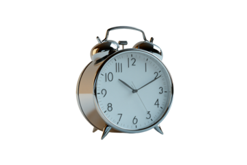 A close-up image of a traditional timekeeping device with a meta