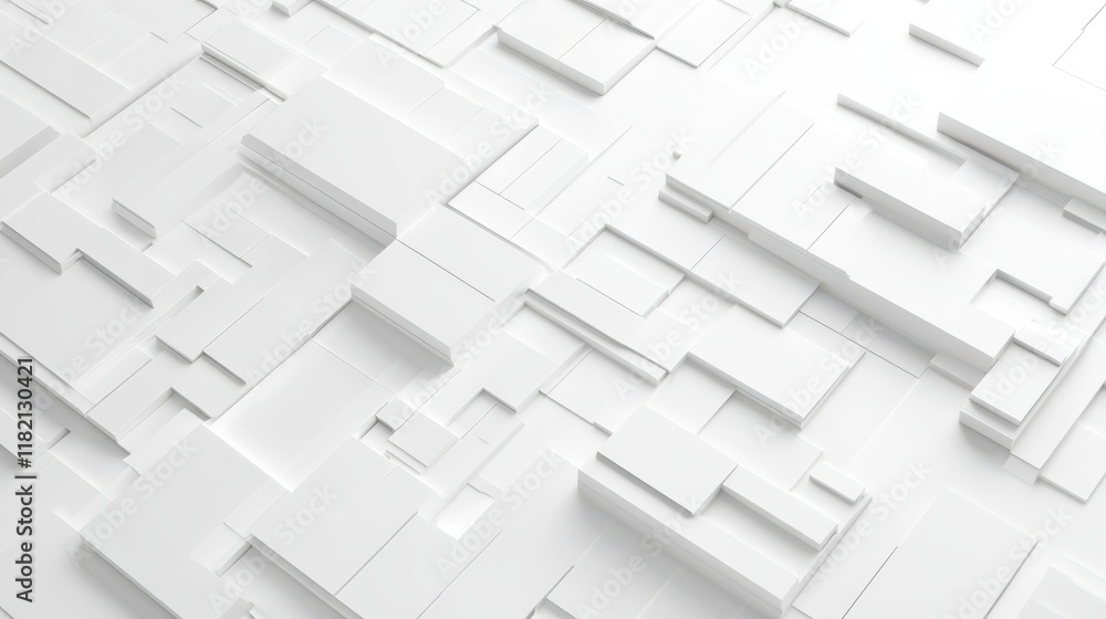 Poster dynamic abstract white texture design modern digital art clean aesthetic versatile background minima