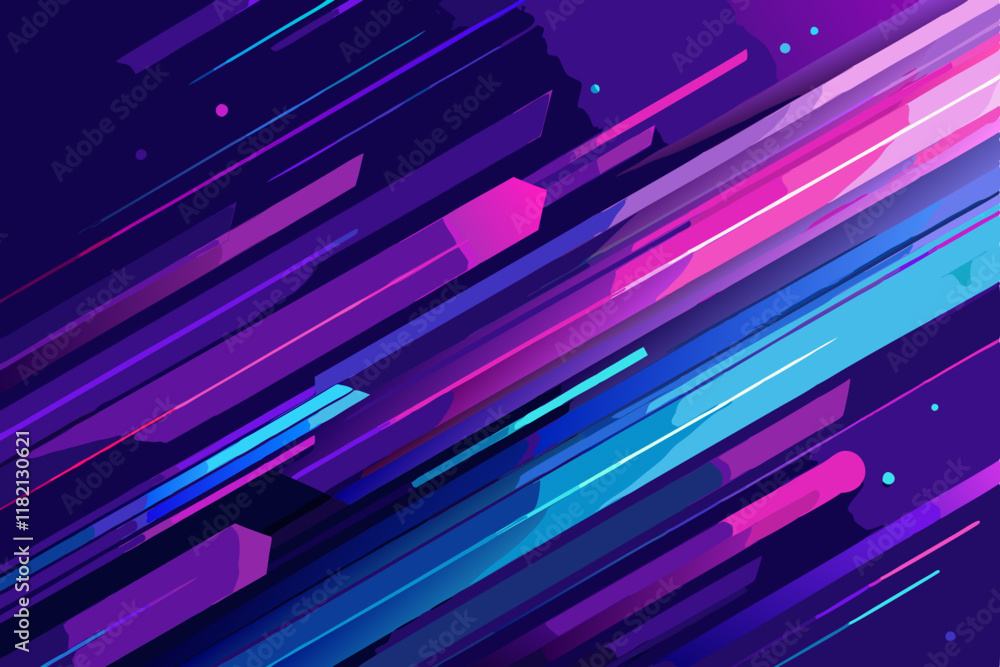 Poster abstract background with lines