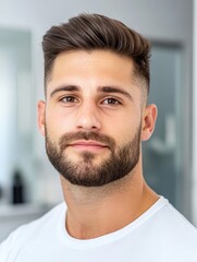 Obraz premium Hair Growth Treatment Mesotherapy Injections - Mesotherapy injections stimulate hair growth, improve hair density, and enhance overall hair health. This treatment is effective for hair loss and thinni