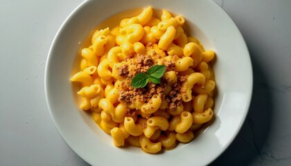 Creamy Mac and Cheese with Bacon Crumbles
