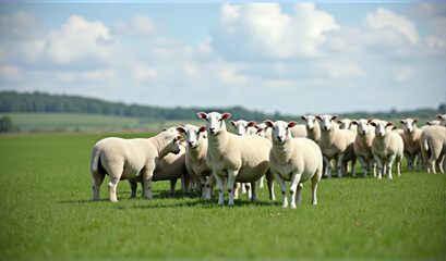 sheep in the field