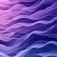 Fototapeta premium Abstract Waves in Vibrant Purples and Blues: A Stunning Digital Background for Creative Projects and Modern Designs.