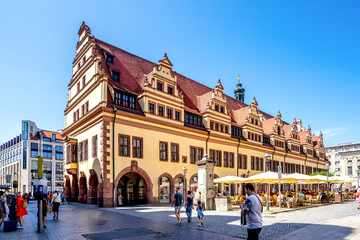 Altes Rathaus, Leipzig, Deutschland 