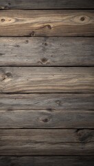 Fototapeta premium Aged Wood Plank Background with Knots and Visible Grain for Rustic Design Elements