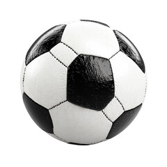 Classic Black and White Soccer Ball