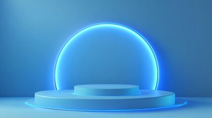 3d Discount product sale podium. Special offer composition. Stage Podium Scene with for Award, Decor element background. 3d render. Vector illustration