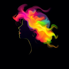 abstract smoke background