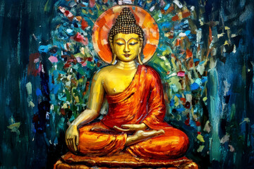 Obraz premium buddha figure