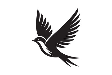 Stylish Bird Graphic for Branding and Design