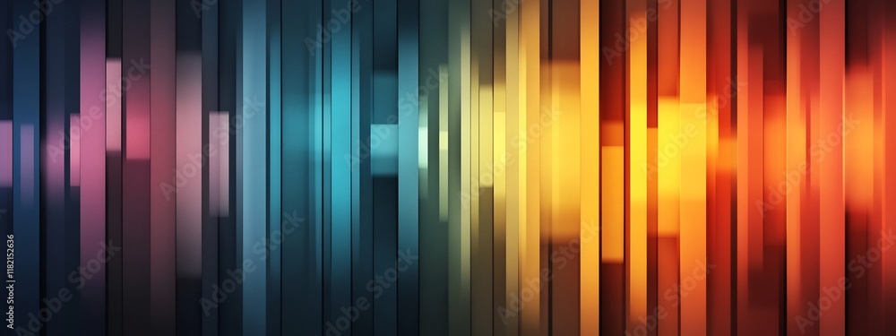Poster visually captivating showcasing a spectrogram representation of the frequency content within a human