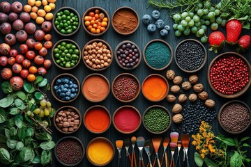 vibrant collage of different hobbies