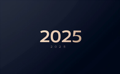 Colorful image of the number two thousand twenty five. This image is a creative representation of the number 2025, with the letters appearing in a colorful abstract design. The pictures are playful.