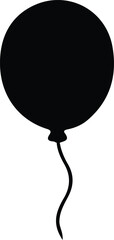 isolated balloons icon Vector, balloons Silhouette, balloons symbol set, balloons for logo,balloons Vector illustration, Vector Graphic, EPS 10 , clip art work,