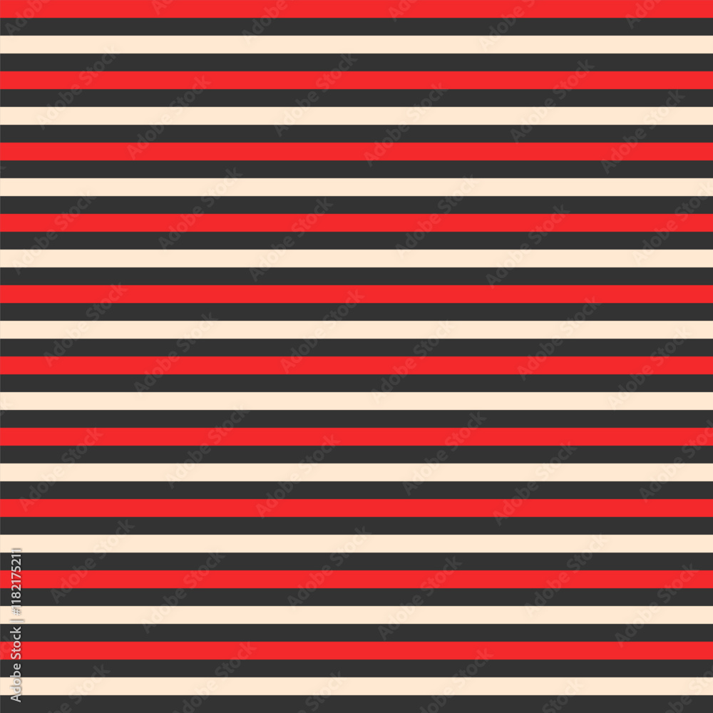 Poster seamless geometric pattern with red stripes. vector red valentines day background.
