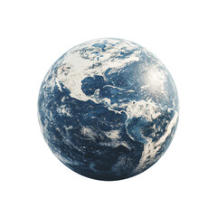 Our Blue Planet: A Stunning 3D Render of Earth