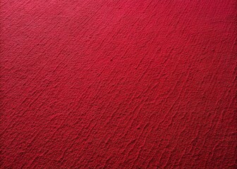 Minimalist aerial view, deep red.