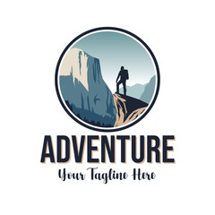 Adventure logo template