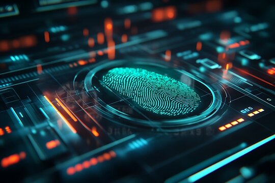 Fingerprint scanner being hacked