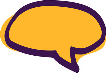 Hand-Drawn Speech Bubble Icon Set