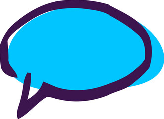 Hand-Drawn Speech Bubble Icon Set