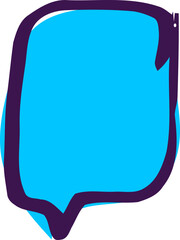 Hand-Drawn Speech Bubble Icon Set