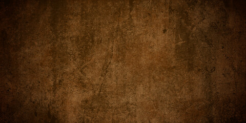 Grunge rusty orange brown metal steel stone background texture banner