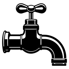 tap isolated on white