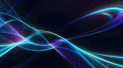 Abstract Technology Background