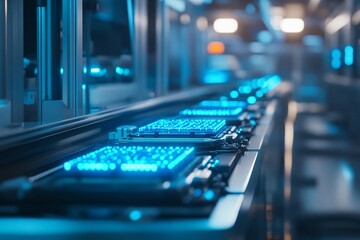 Advanced lithium-ion battery production line